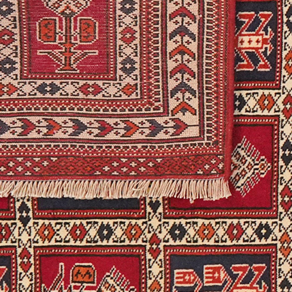 Turkman — Hand-knotted, 152x240 cm, Multicolor, 100% Virgin Wool | View 6