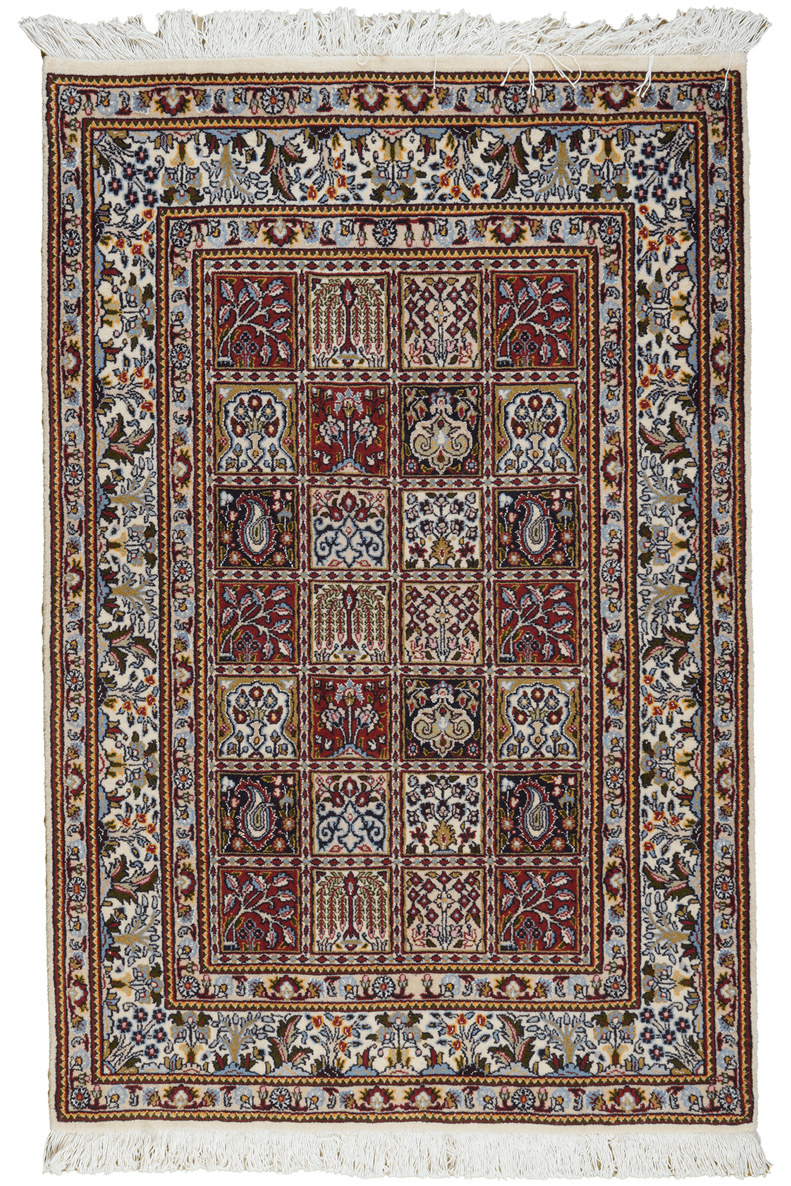 Moud Felder — Hand-knotted, 96x146 cm, Multicolor, 100% Virgin Wool | Main view