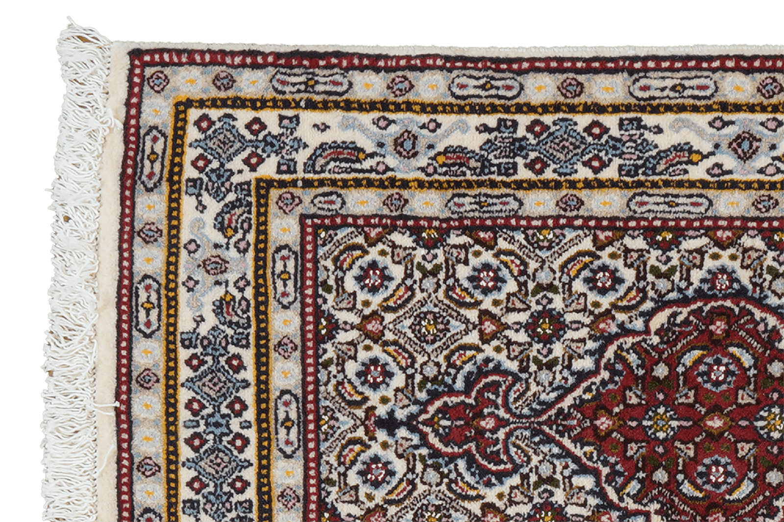 Moud Mahi — Hand-knotted, 57x91 cm, Beige, 100% Virgin Wool | View 3