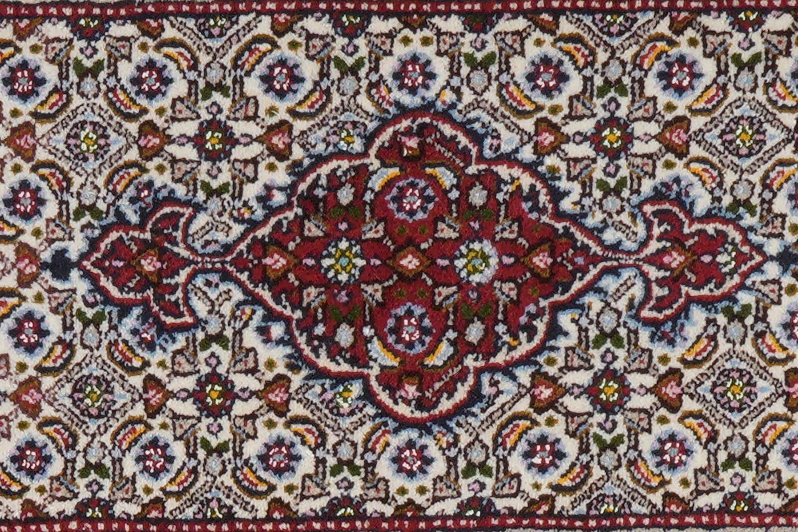 Moud Mahi — Handgefertigt, 86x56 cm, Beige, 100% Virgin Wool | View 9