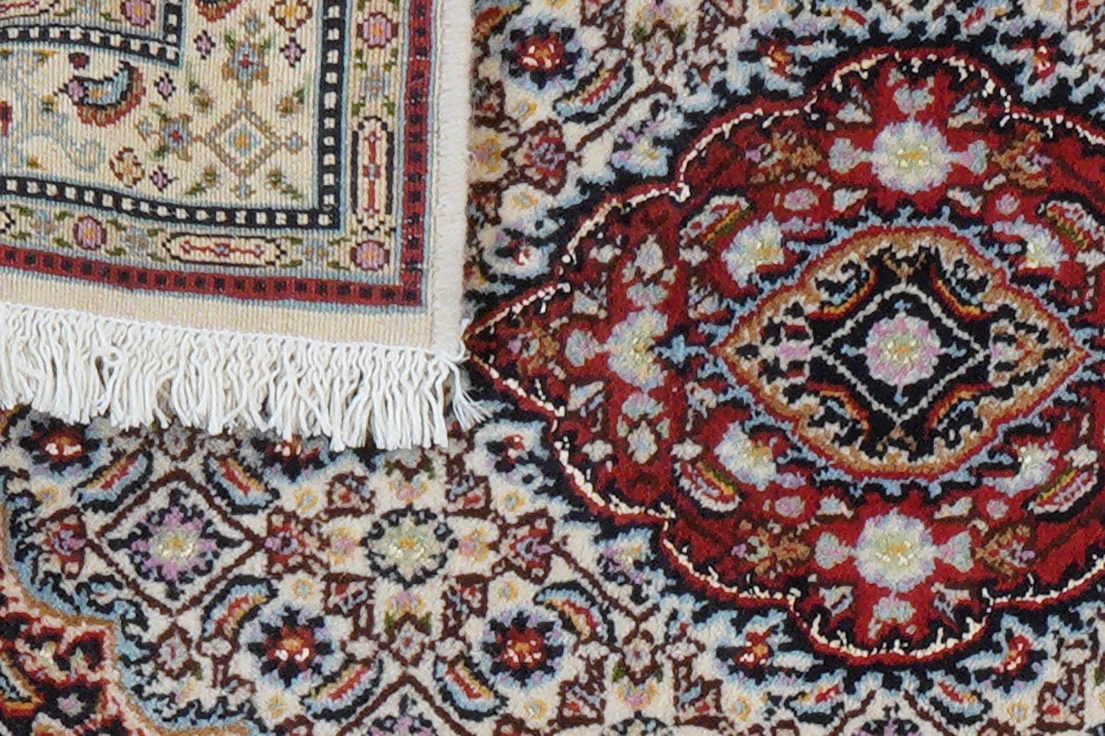 Moud Mahi — Hand-knotted, 58x87 cm, Beige, 100% Virgin Wool | View 7