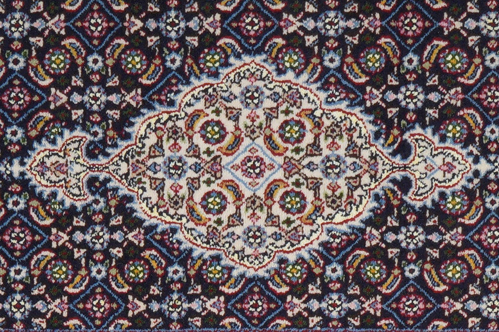 Moud Mahi — Hand-knotted, 56x90 cm, Blue, 100% Virgin Wool | View 8