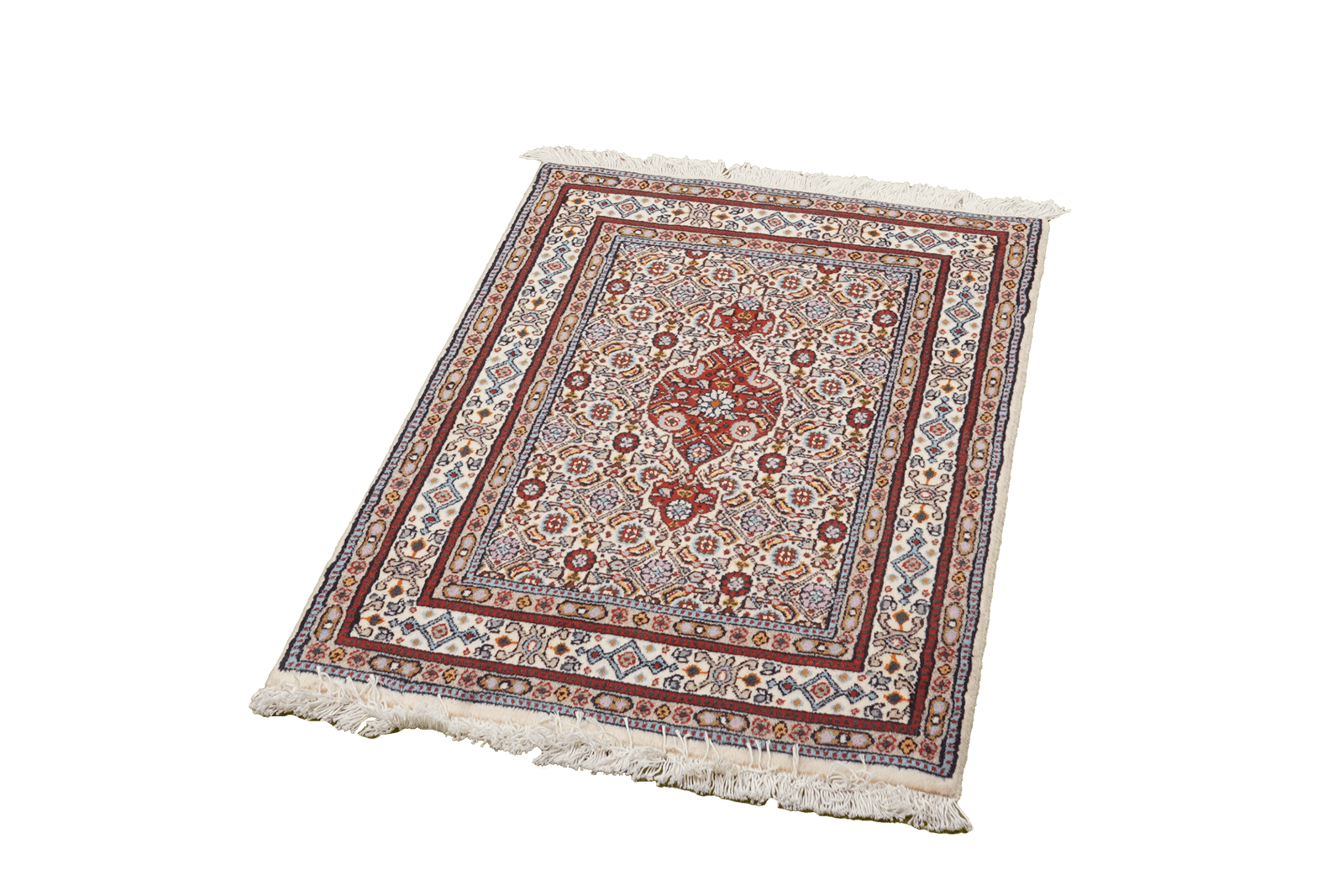 Moud Mahi — Hand-knotted, 58x87 cm, Beige, 100% Virgin Wool | View 5