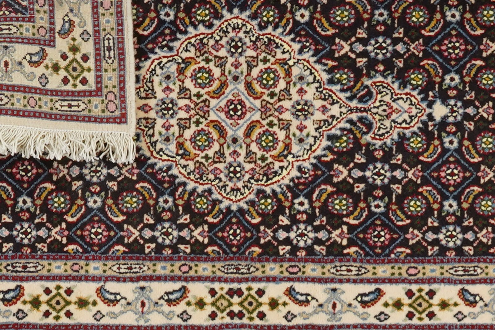 Moud Mahi — Hand-knotted, 57x91 cm, Blue, 100% Virgin Wool | View 7