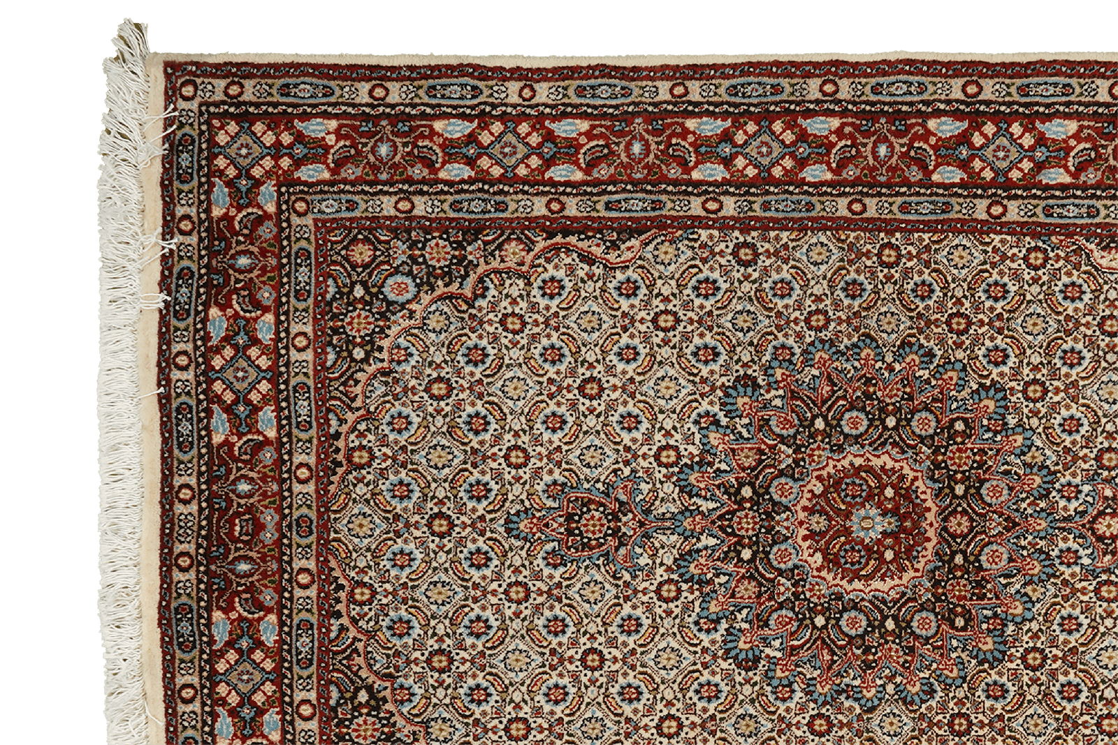 Moud Mahi — Hand-knotted, 95x146 cm, Brown, 100% Virgin Wool | View 3