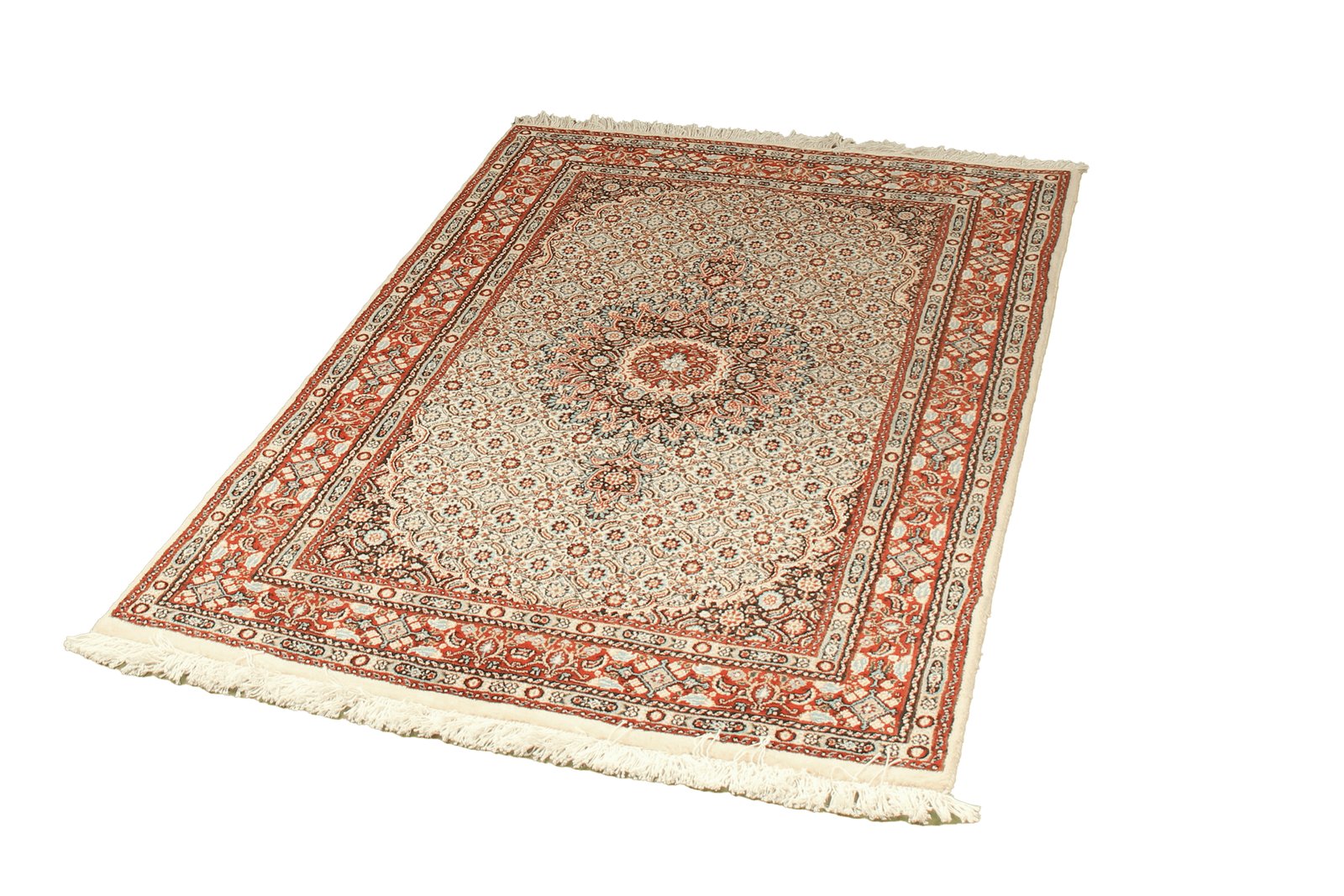 Moud Mahi — Hand-knotted, 95x146 cm, Brown, 100% Virgin Wool | View 5