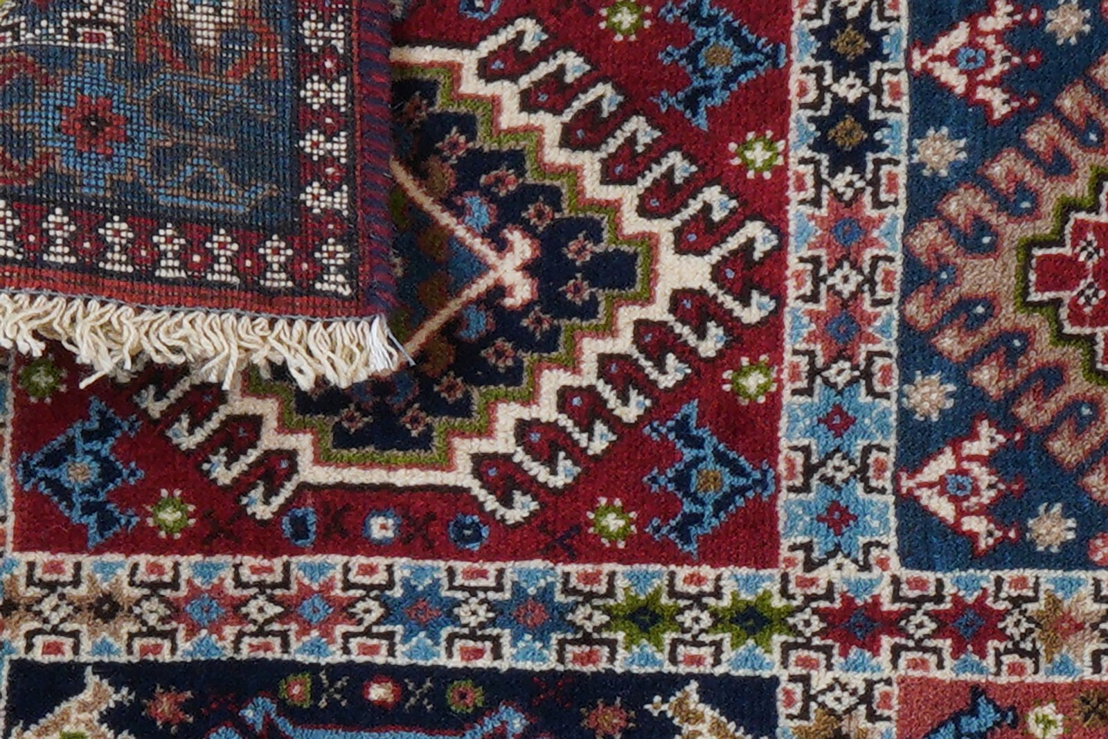 Yalameh — Hand-knotted, 79x125 cm, Multicolor, 100% Virgin Wool | View 8