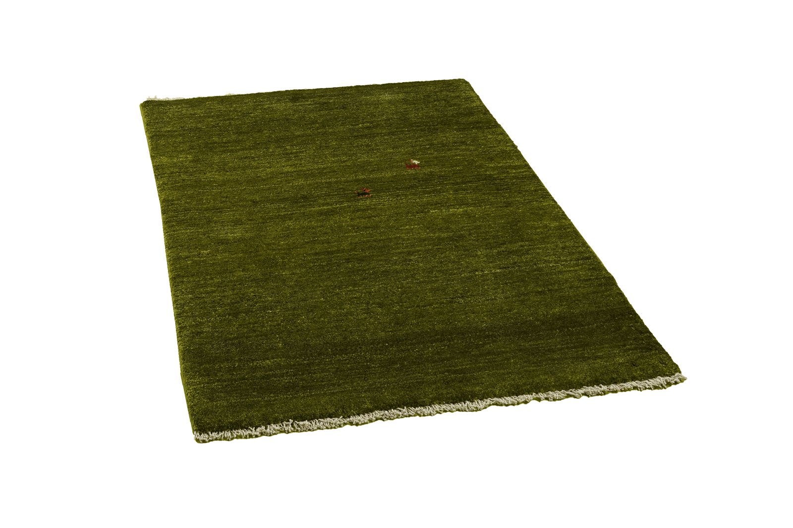 Gabbeh — Hand-knotted, 84x120 cm, Green, 100% Virgin Wool | View 4