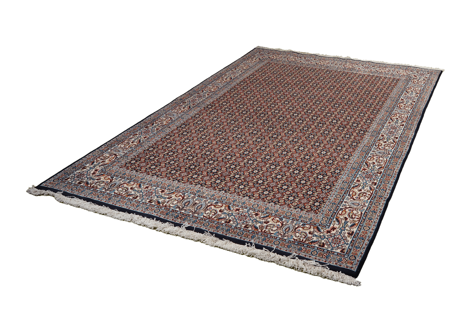 Moud Mahi — Handgefertigt, 240x166 cm, Beige, 100% Virgin Wool | View 5