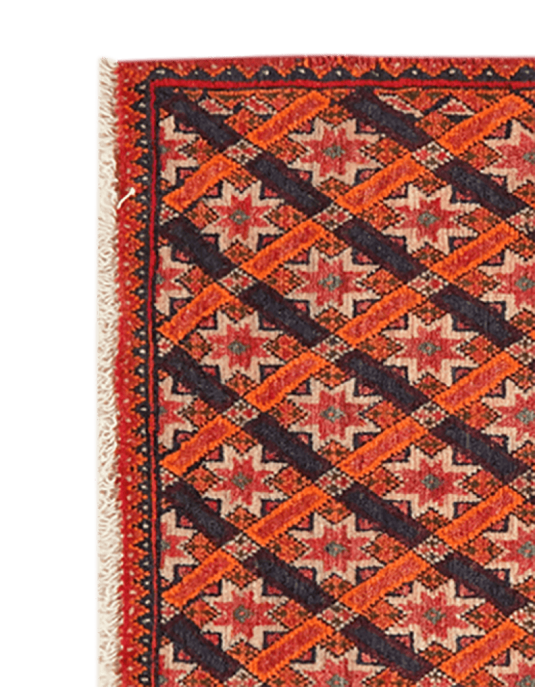 Gashgai — Hand-knotted, 65x62 cm, Multicolor, 100% Virgin Wool | View 3