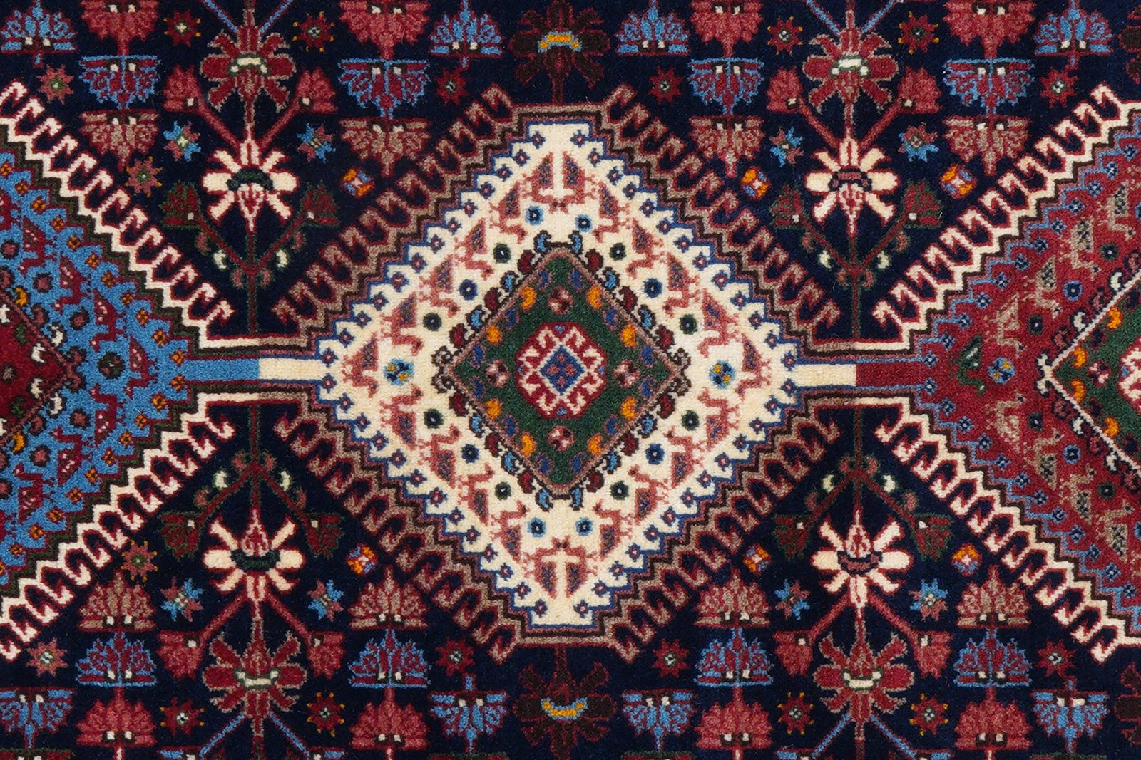 Yalameh — Hand-knotted, 173x252 cm, Blue, 100% Virgin Wool | View 7