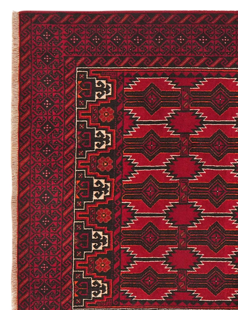 Belutch — Hand-knotted, 127x250 cm, Multicolor, 100% Virgin Wool | View 3
