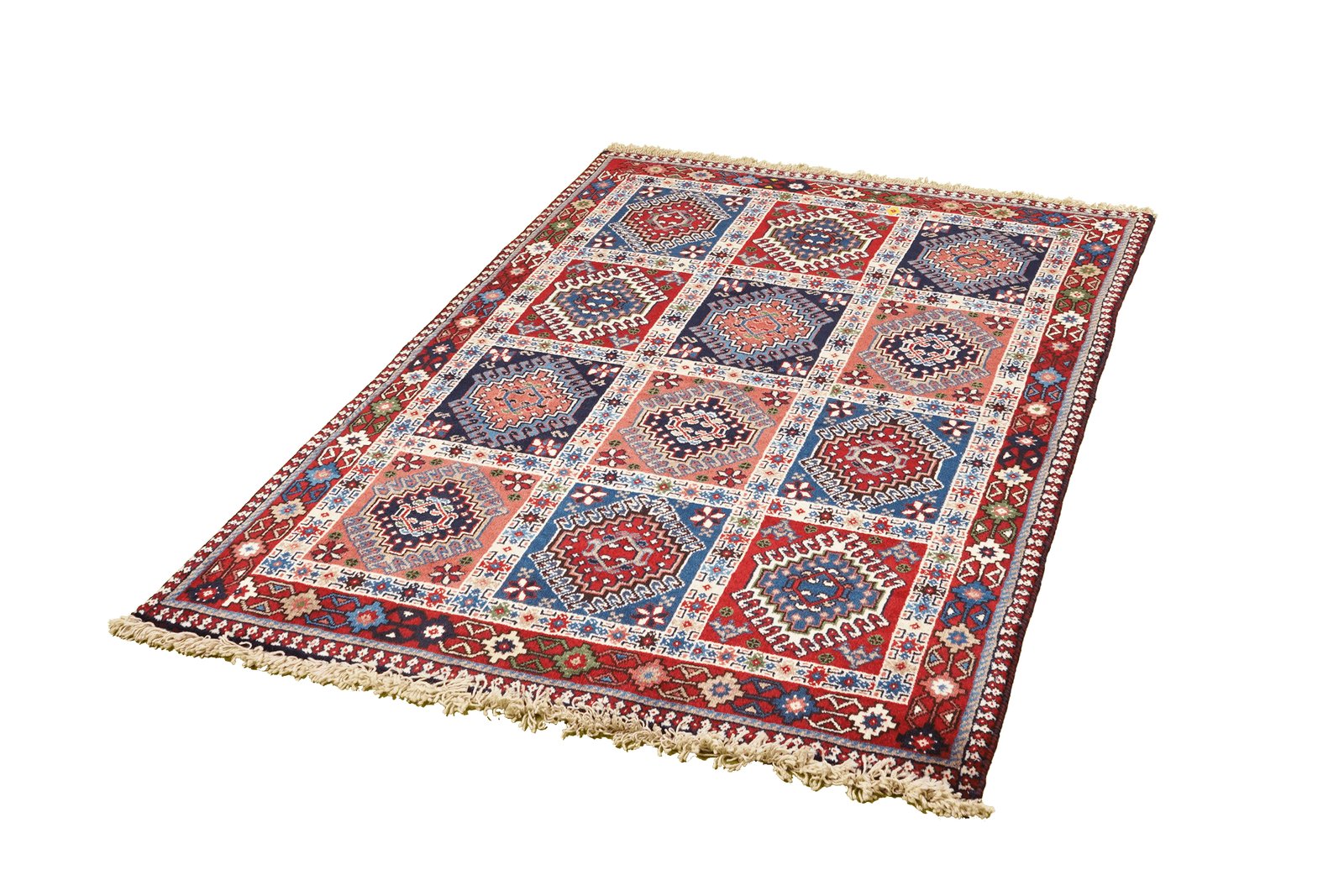Yalameh — Hand-knotted, 101x146 cm, Multicolor, 100% Virgin Wool | View 4