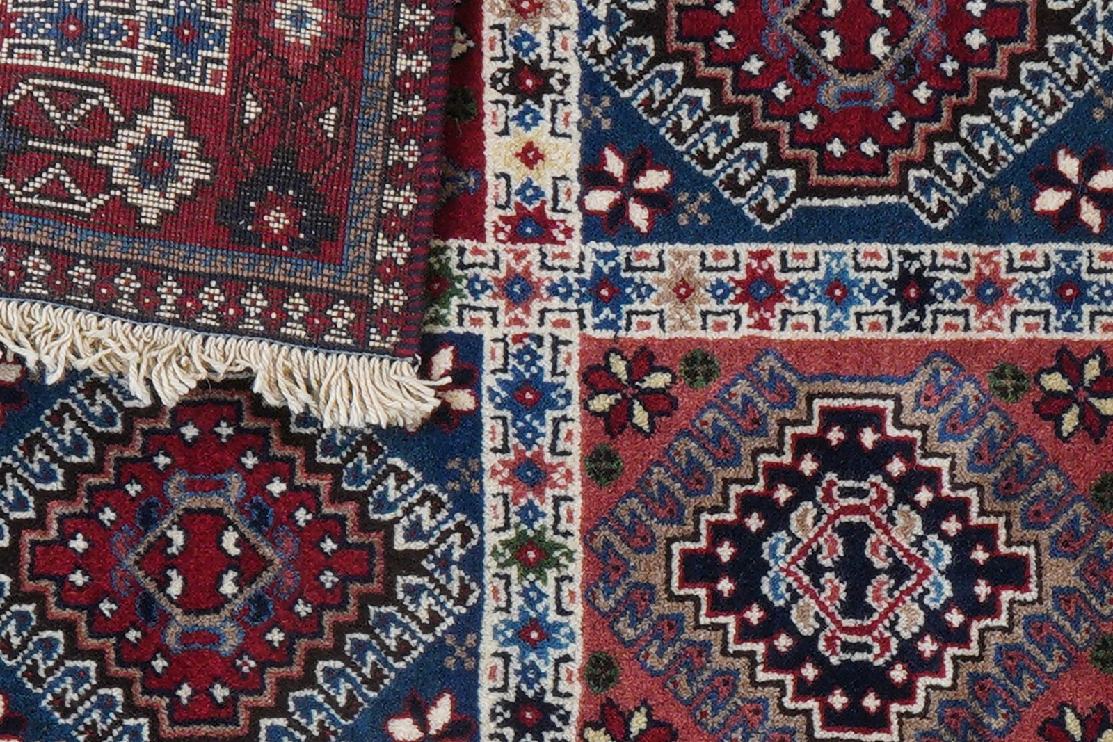 Yalameh — Hand-knotted, 101x146 cm, Multicolor, 100% Virgin Wool | View 8