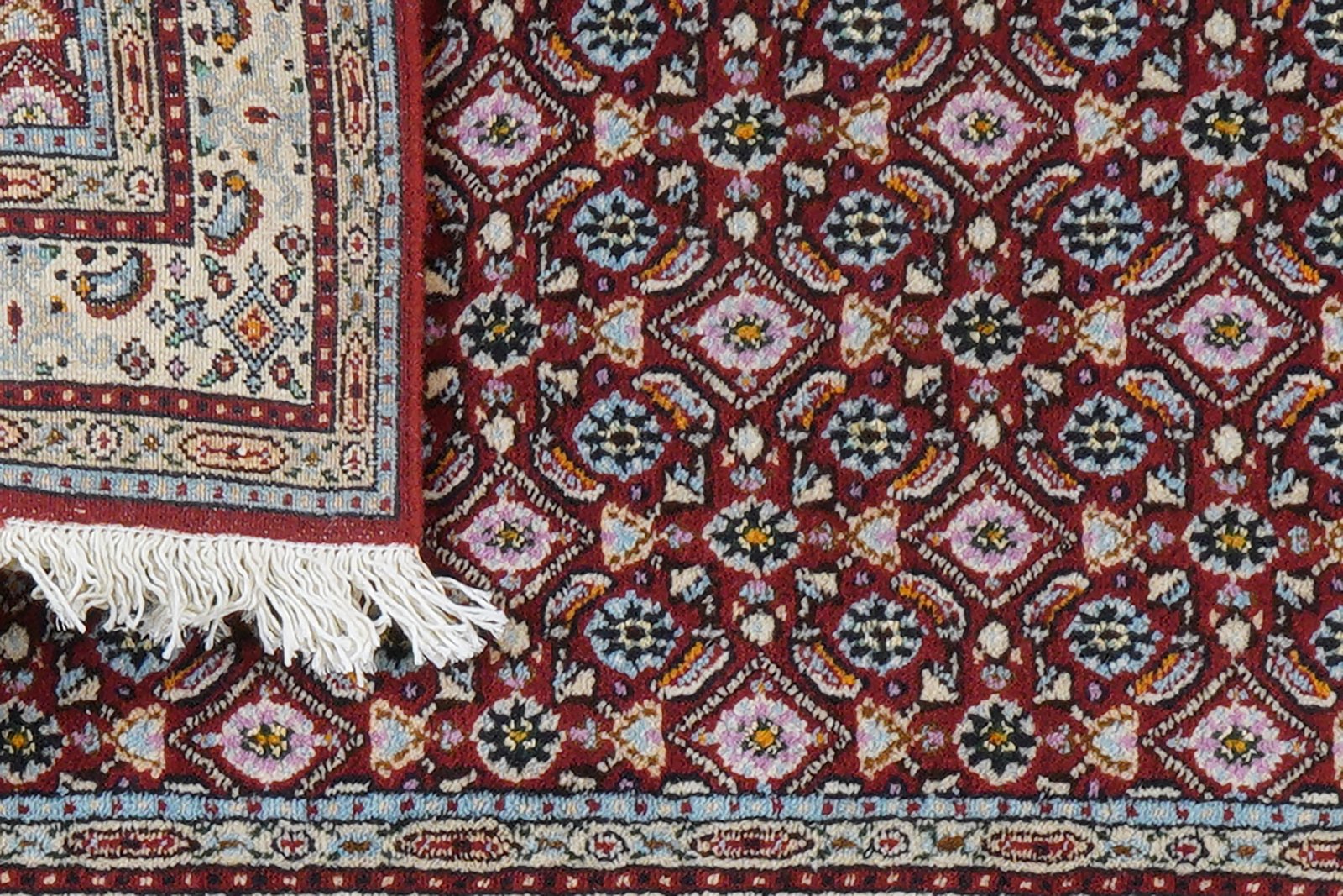 Moud Mahi — Hand-knotted, 58x89 cm, Red, 100% Virgin Wool | View 7