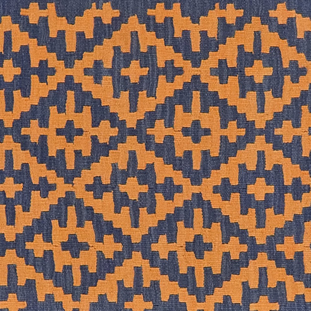 Kelim Gashgai — Handmade, 82x122 cm, Blue, 100% Virgin Wool | View 4