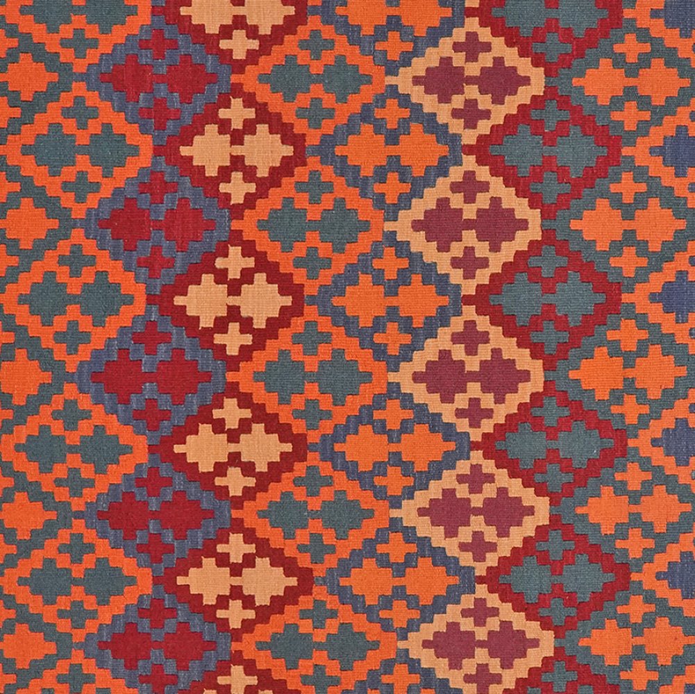 Kelim Gashgai — Handmade, 180x235 cm, Multicolor, 100% Virgin Wool | View 4
