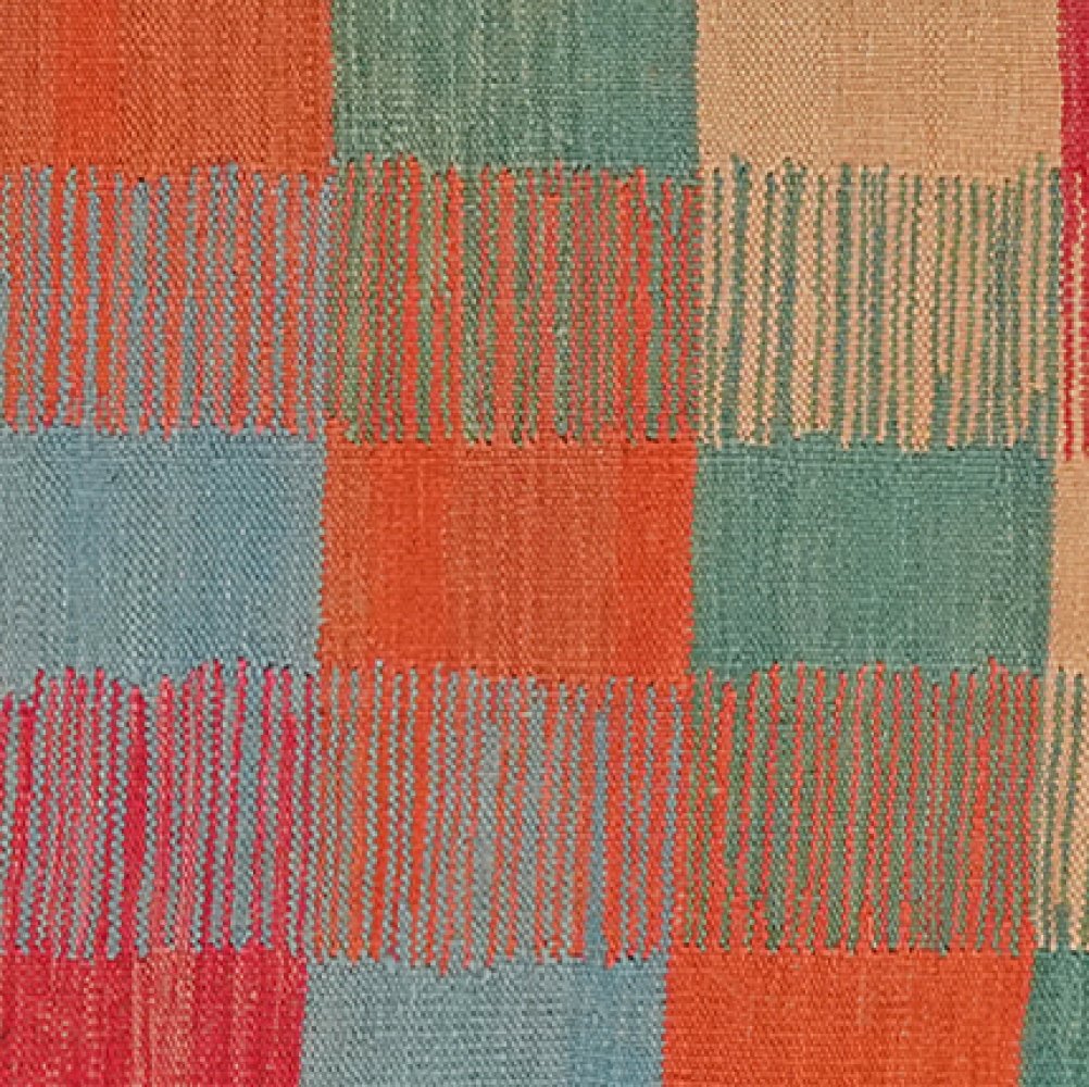 Kelim Gashgai — Handmade, 62x201 cm, Multicolor, 100% Virgin Wool | View 4