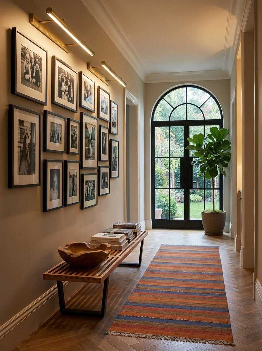 Kelim Gashgai — Handgefertigt, 192x60 cm, Bunt, 100% Virgin Wool | Detail view