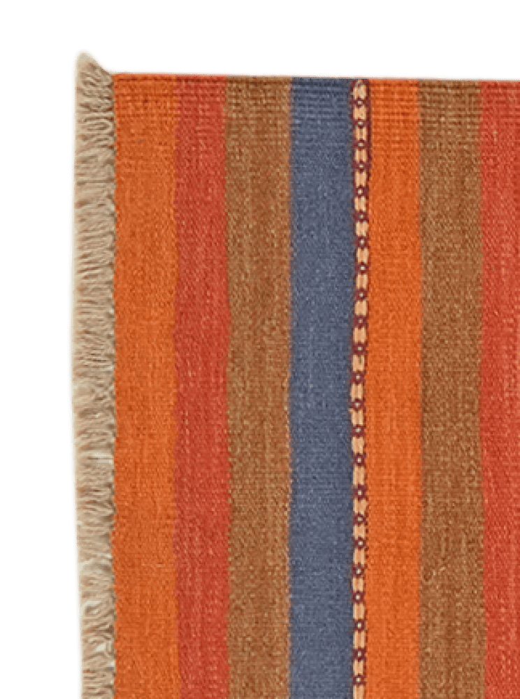 Kelim Gashgai — Handmade, 60x192 cm, Multicolor, 100% Virgin Wool | View 3