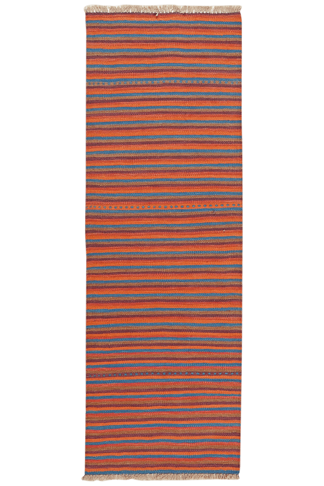 Kelim Gashgai — Handmade, 64x190 cm, Multicolor, 100% Virgin Wool | Main view
