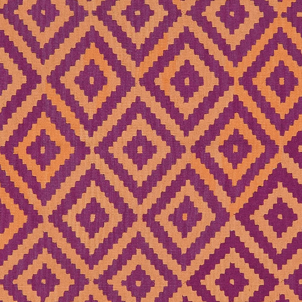 Kelim Gashgai — Handmade, 119x180 cm, Violett, 100% Virgin Wool | View 4