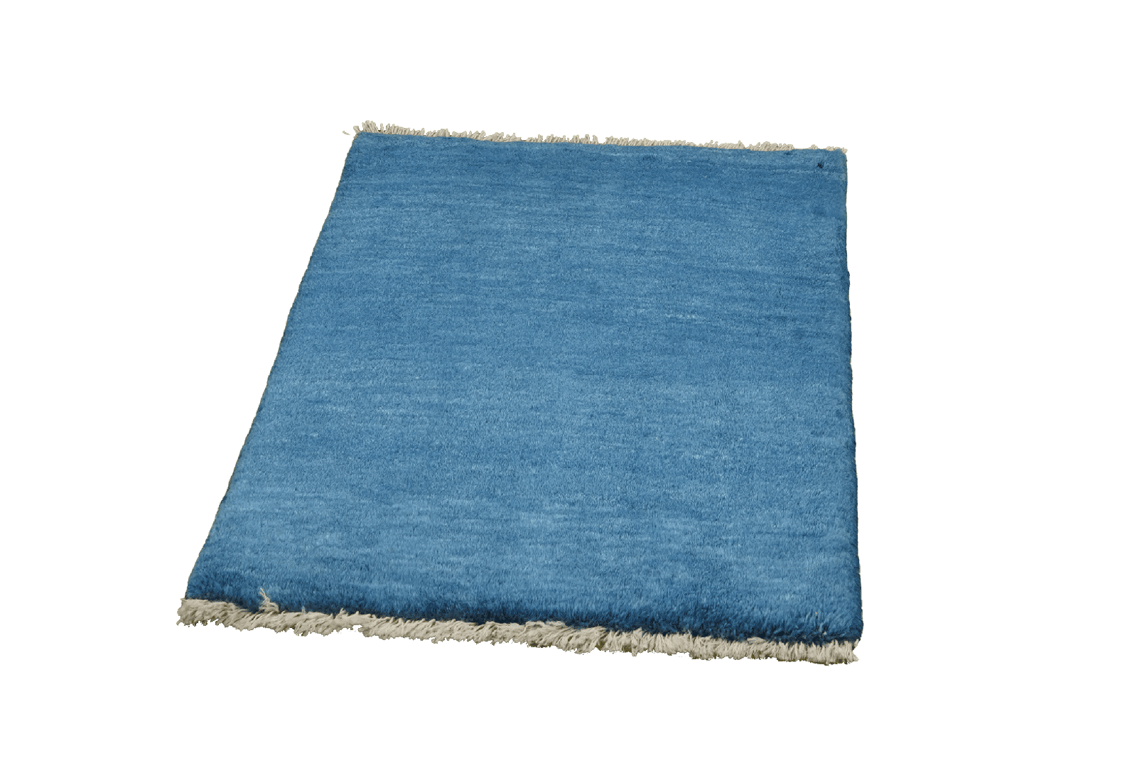 Gabbeh — Hand-knotted, 63x89 cm, Blue, 100% Virgin Wool | View 5