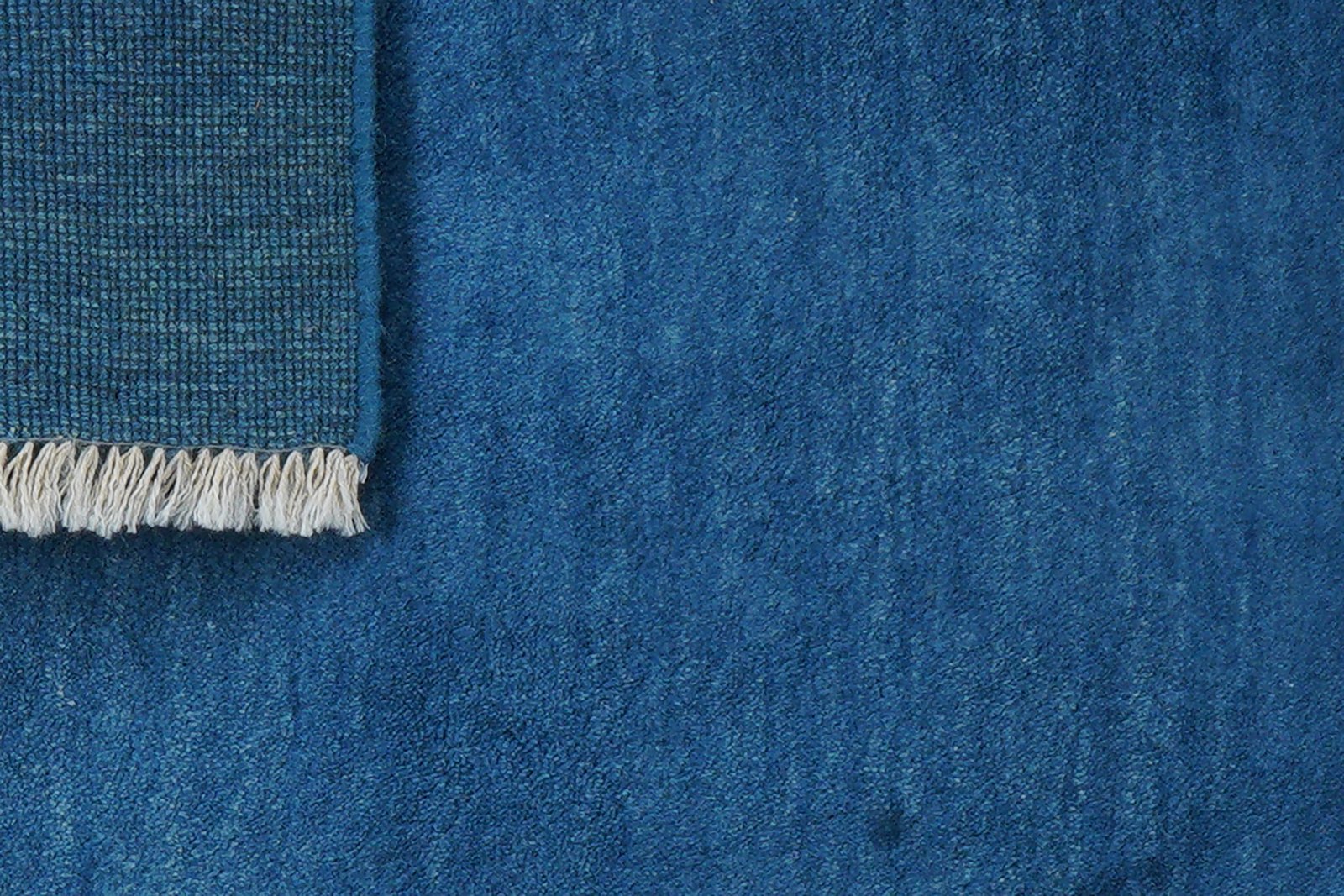Gabbeh — Hand-knotted, 63x89 cm, Blue, 100% Virgin Wool | View 6