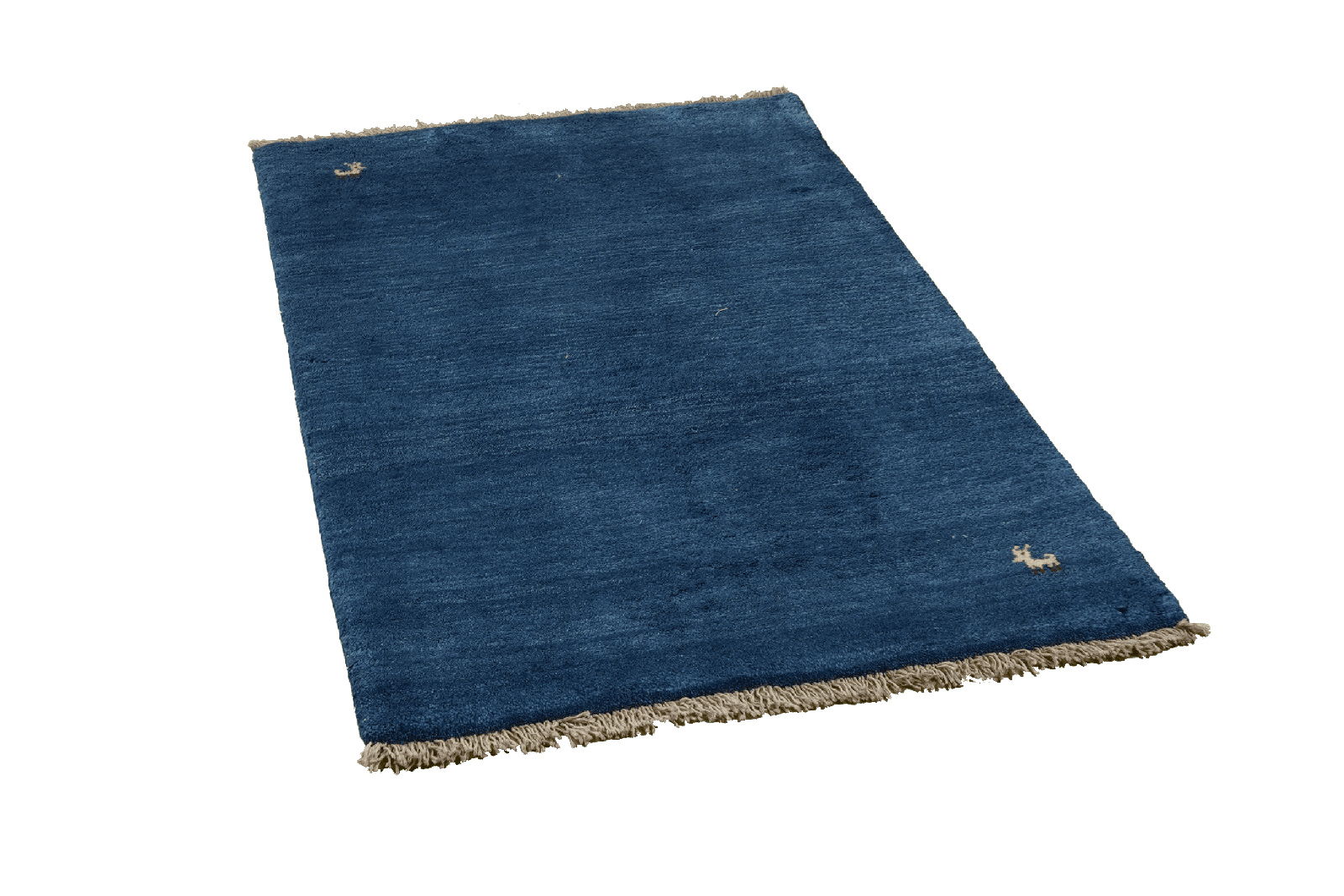 Gabbeh — Hand-knotted, 82x130 cm, Blue, 100% Virgin Wool | View 4