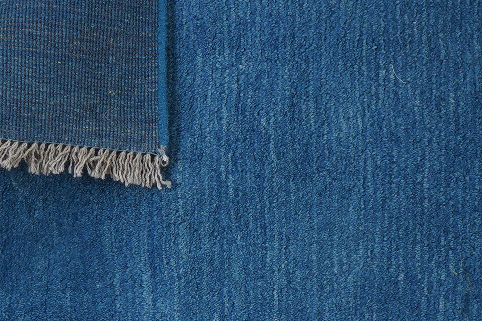Gabbeh — Hand-knotted, 82x130 cm, Blue, 100% Virgin Wool | View 8