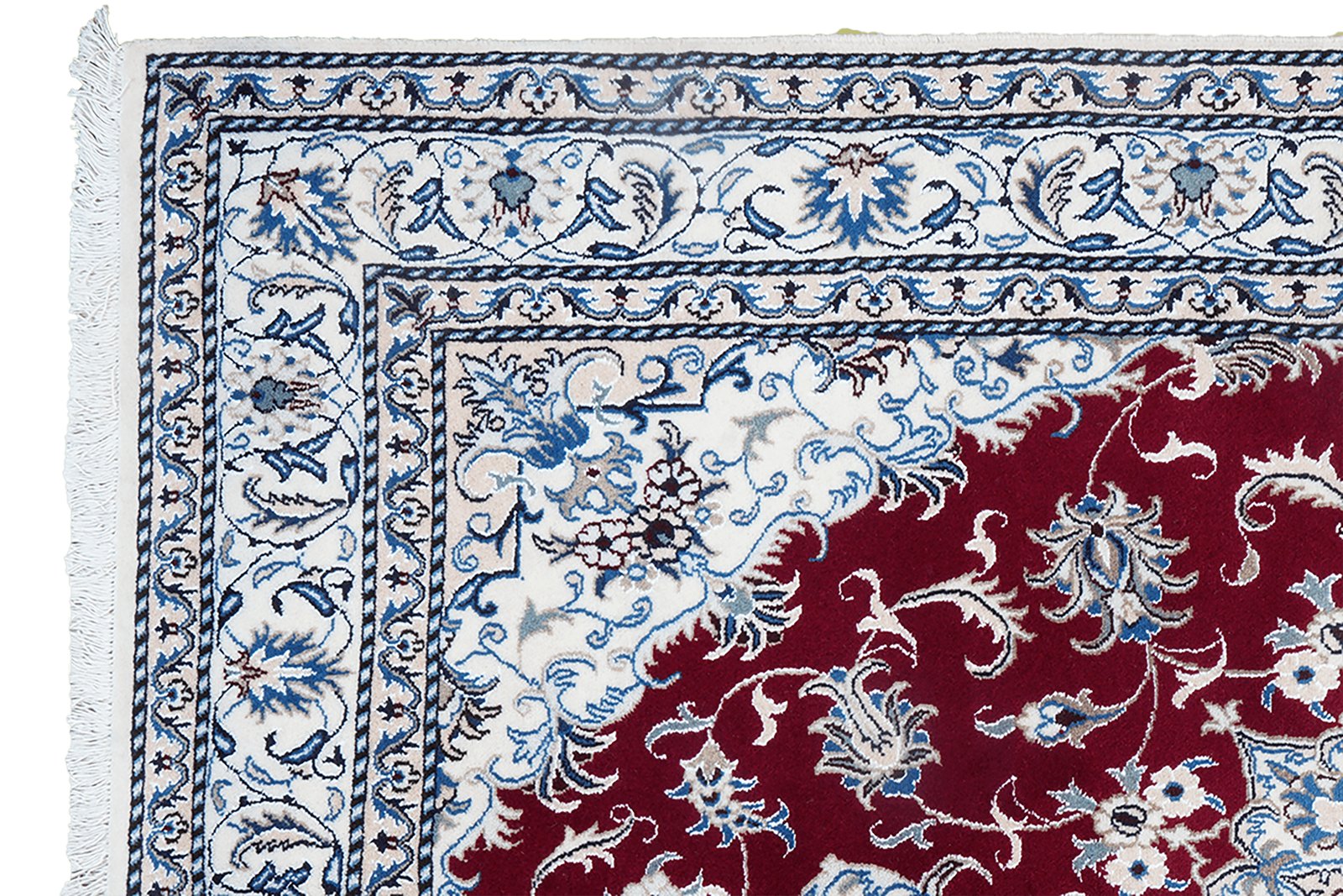 Nain 12La — Hand-knotted, 163x246 cm, Multicolor, 100% Virgin Wool | View 3
