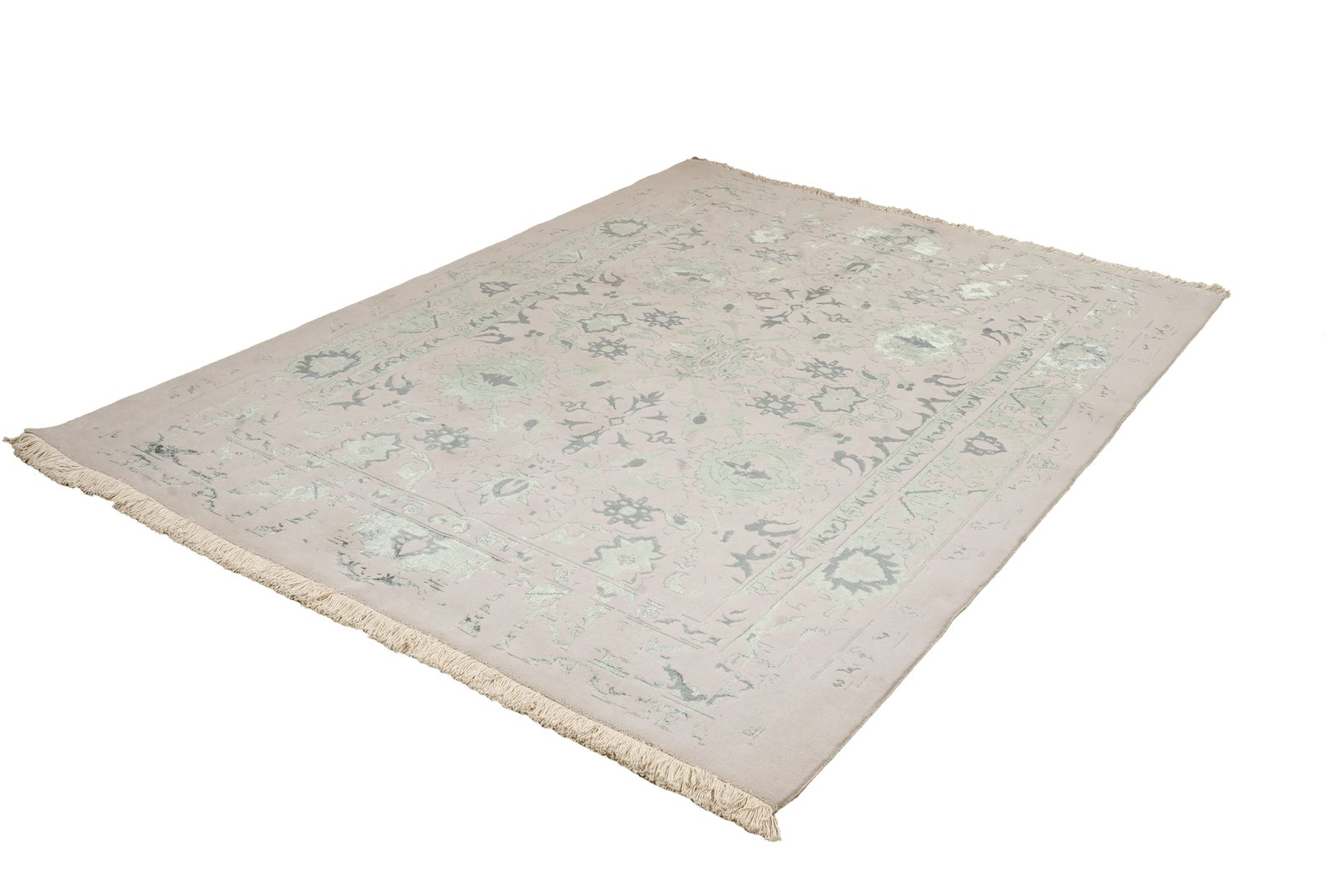 Paradayda — Hand-knotted, 172x235 cm, Blue, 70% Baumwolle, 30% Viskose | View 5