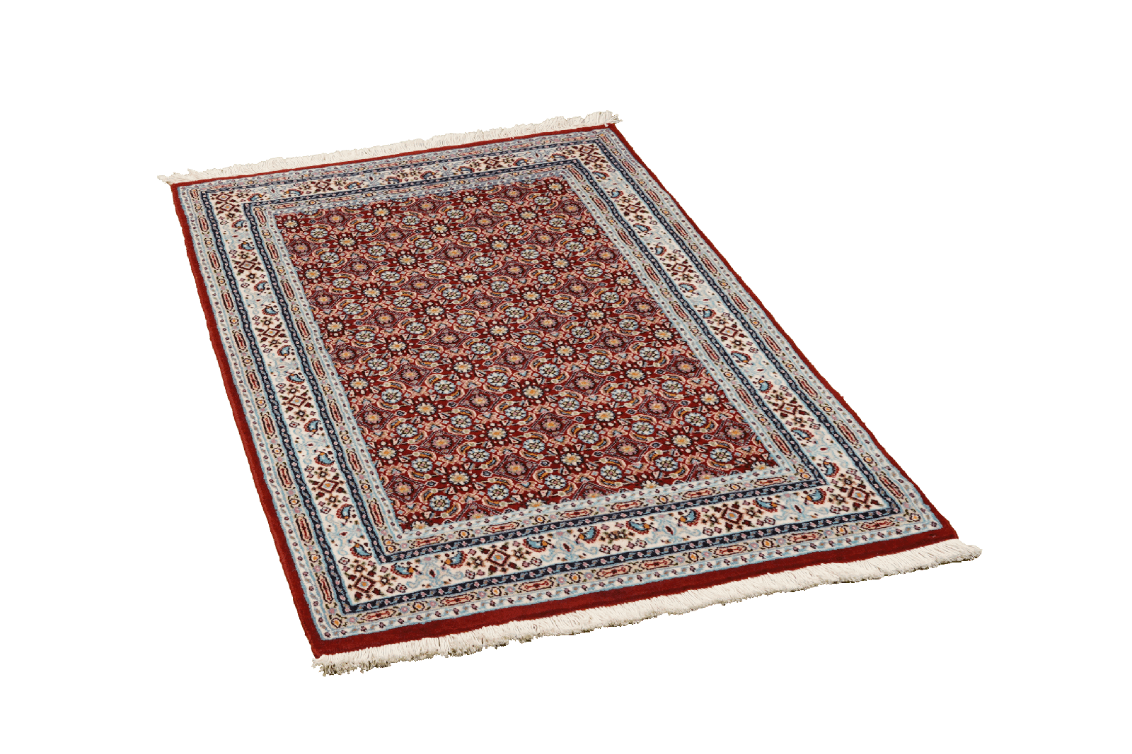 Moud Mahi — Hand-knotted, 80x116 cm, Red, 100% Virgin Wool | View 4