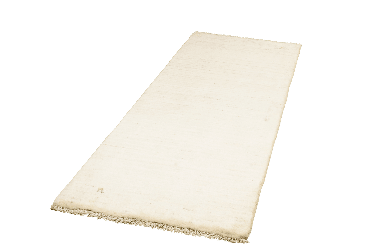 Gabbeh — Hand-knotted, 80x202 cm, Beige, 100% Virgin Wool | View 5