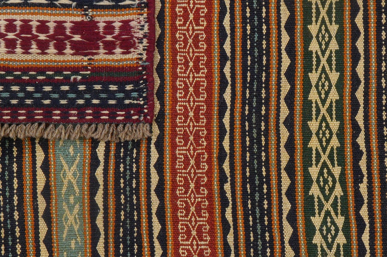 Kelim Kordi — Handmade, 101x146 cm, Multicolor, 100% Virgin Wool | View 7