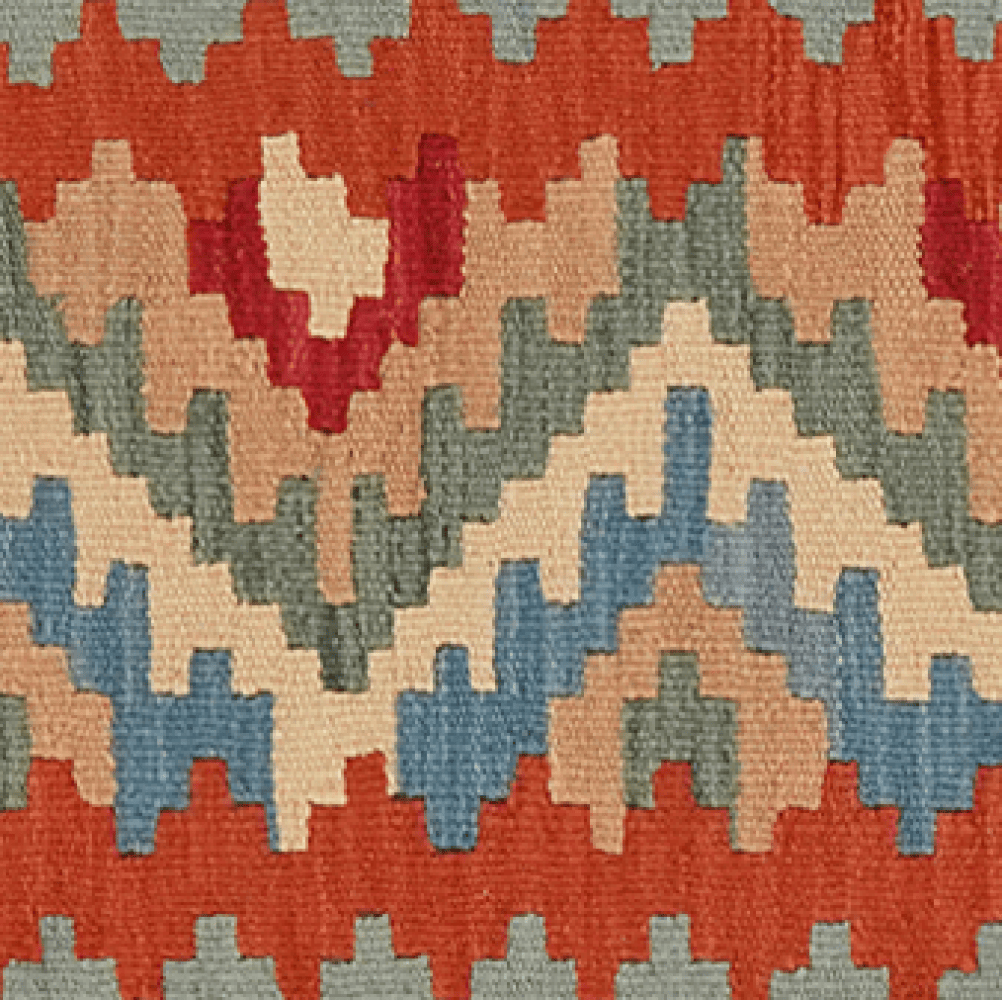 Kelim Gashgai — Handmade, 60x87 cm, Multicolor, 100% Virgin Wool | View 4