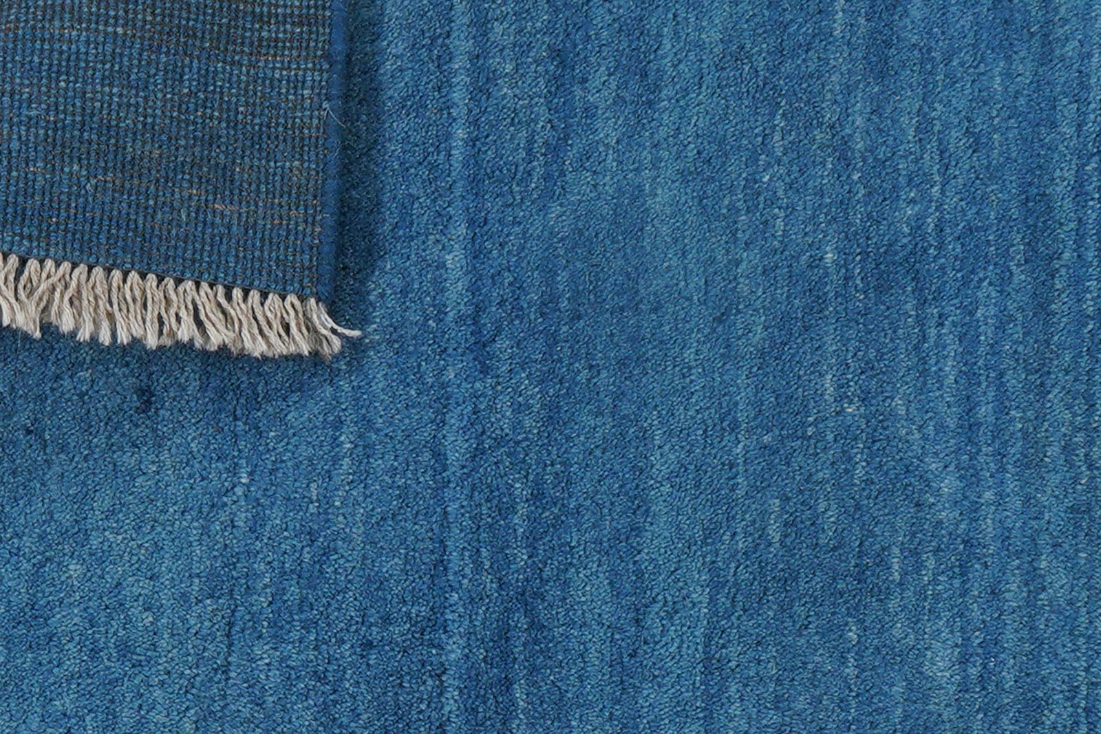 Gabbeh — Hand-knotted, 74x86 cm, Blue, 100% Virgin Wool | View 8