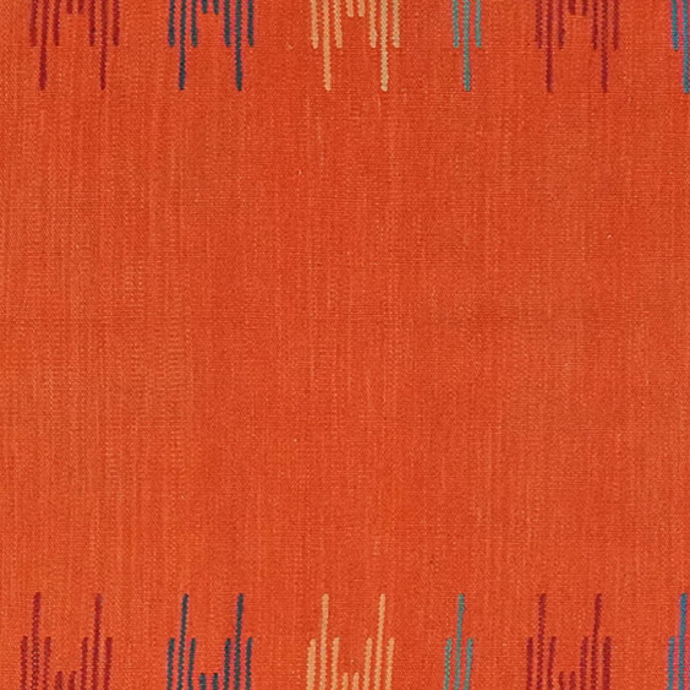 Kelim Gashgai — Handmade, 100x252 cm, Red, 100% Virgin Wool | View 4