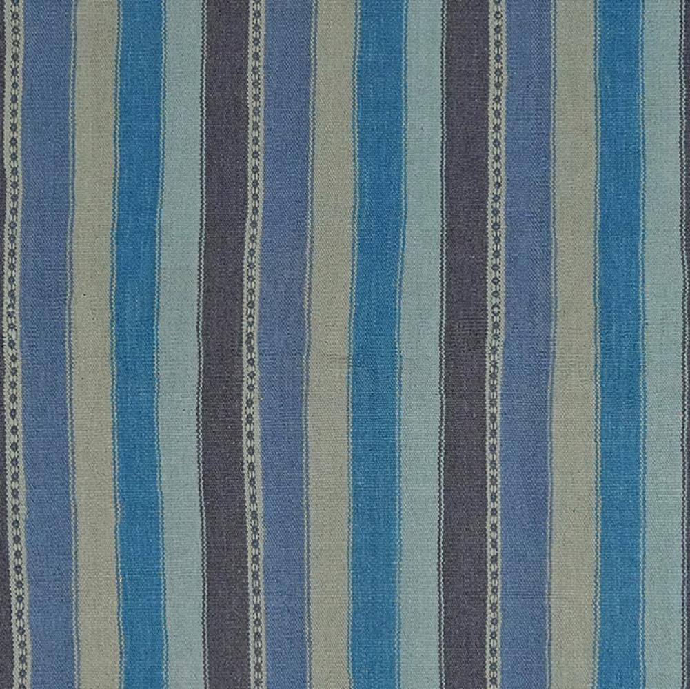 Kelim Gashgai — Handmade, 155x201 cm, Blue, 100% Virgin Wool | View 4
