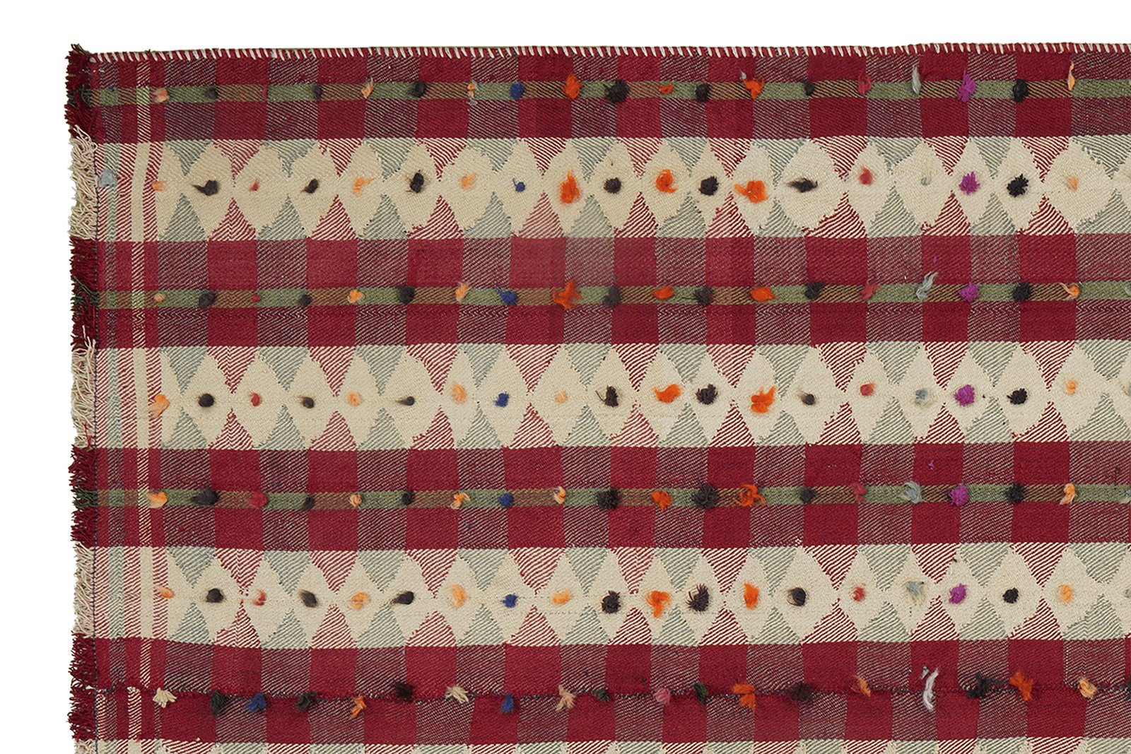 Kelim — Handmade, 144x223 cm, Multicolor, 100% Virgin Wool | View 3