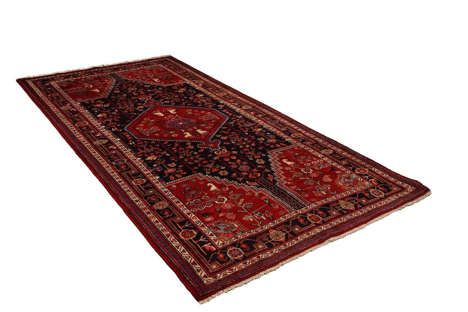 Toysarghan — Hand-knotted, 156x295 cm, Blue, 100% Virgin Wool | View 5