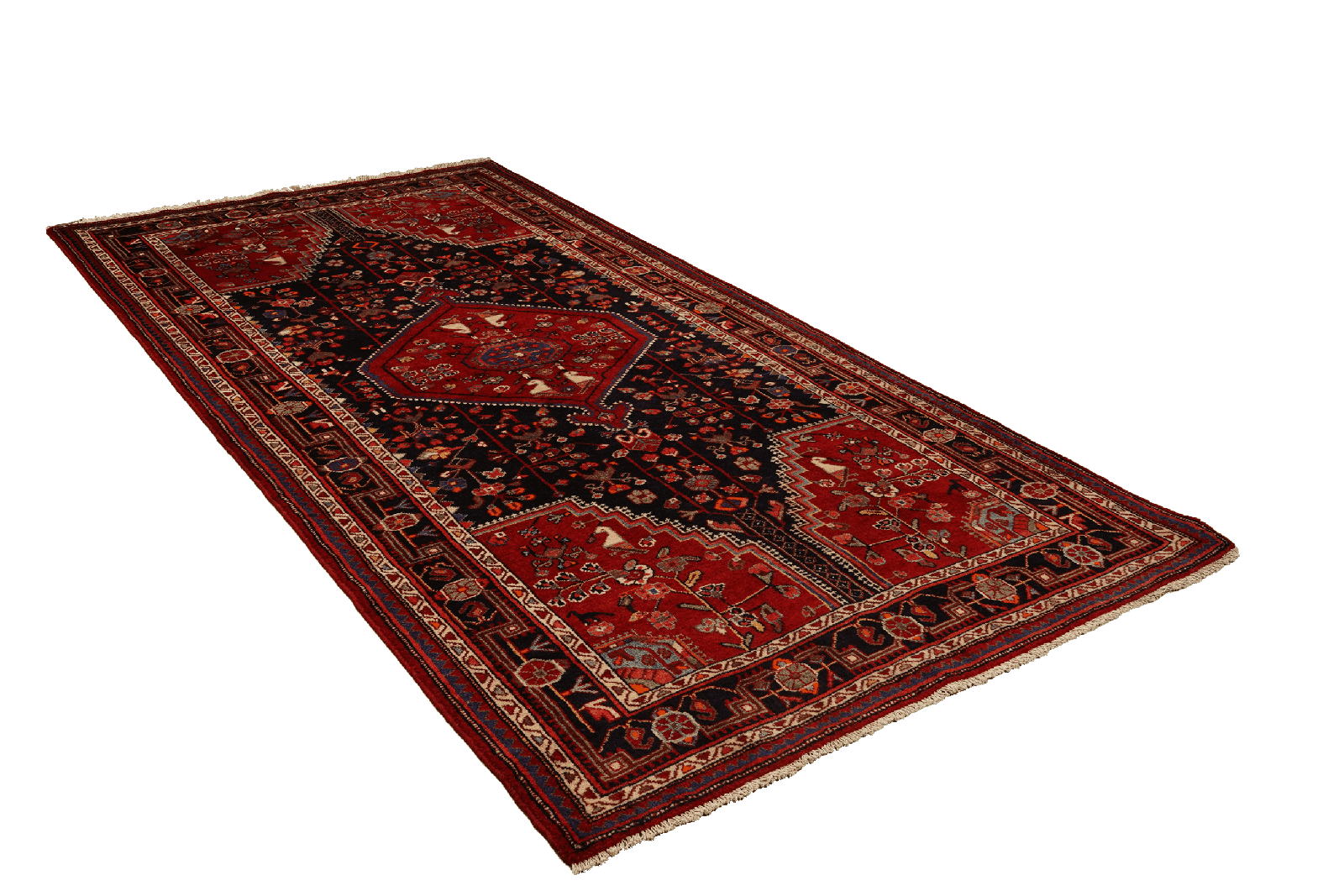 Toysarghan — Hand-knotted, 156x295 cm, Blue, 100% Virgin Wool | View 5