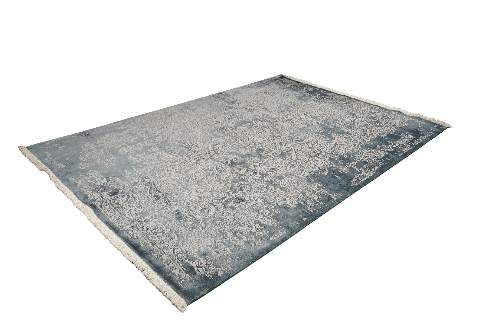 Paradayda — Hand-knotted, 235x300 cm, Blue, 80% Viskose, 20% Baumwolle | View 5