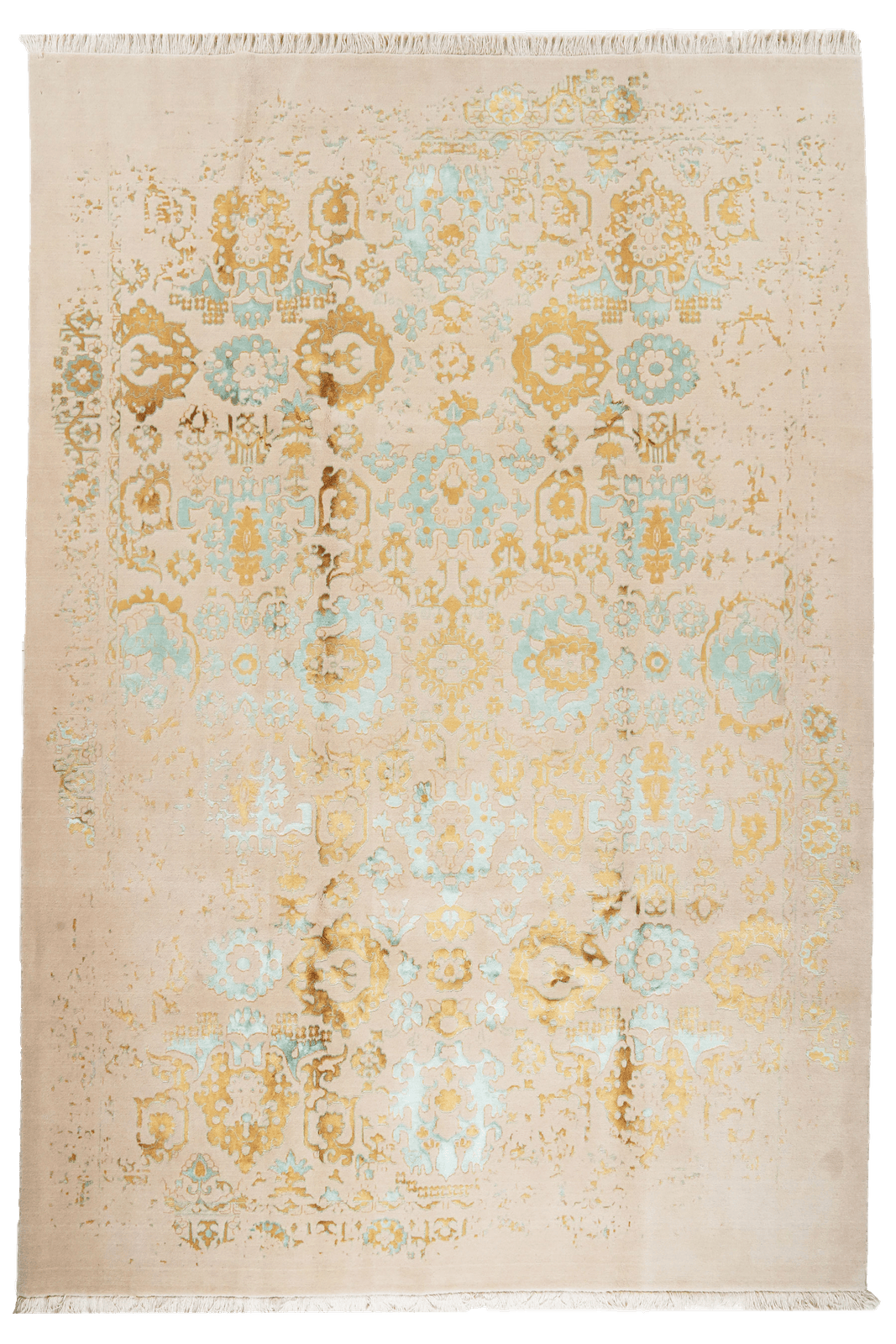 Paradayda — Hand-knotted, 174x239 cm, Beige, 60% Viskose, 40% Baumwolle | Main view