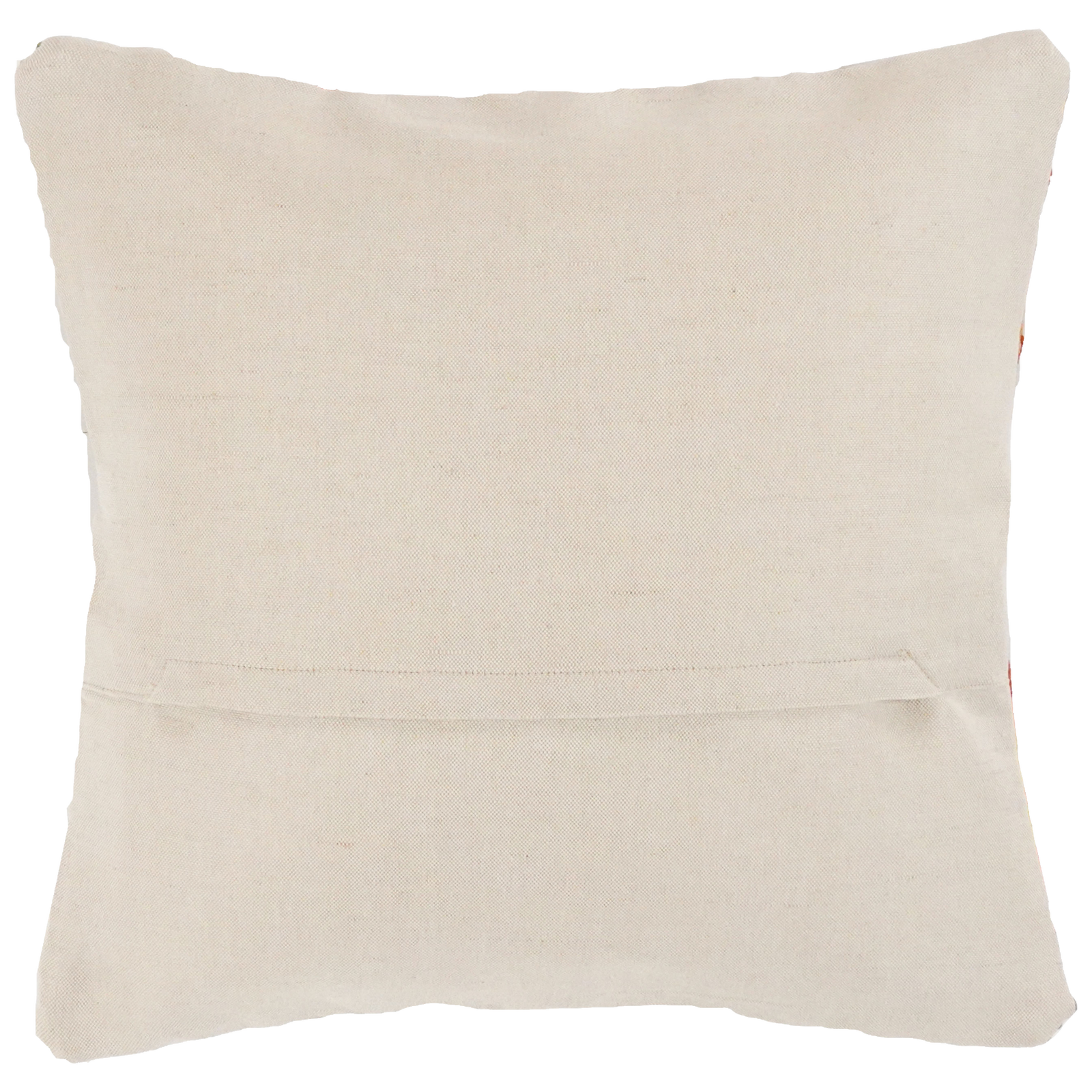 Kelim Kissen — Handgefertigt, 50x50 cm, Beige, 100% Virgin Wool | View 4