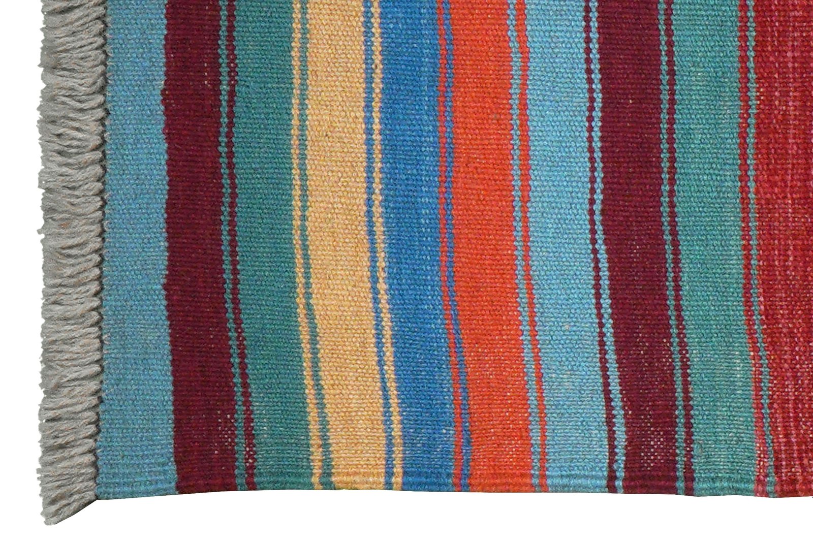 Kelim Gashgai — Handmade, 66x198 cm, Multicolor, 100% Virgin Wool | View 3
