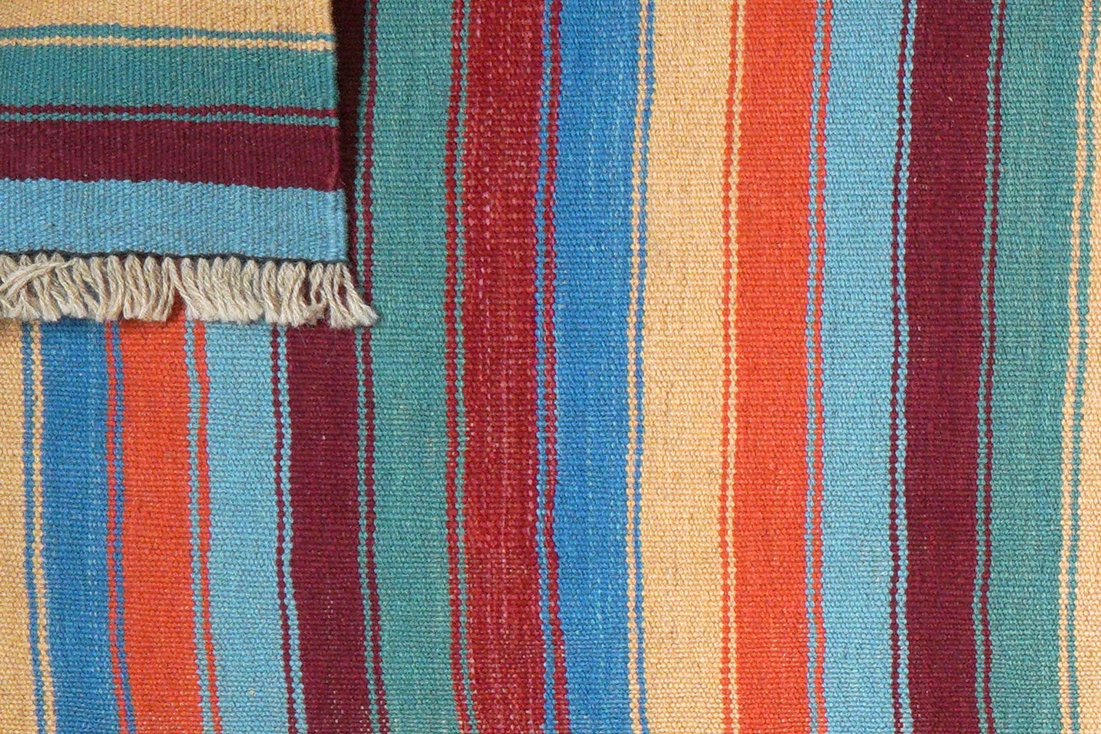 Kelim Gashgai — Handmade, 66x198 cm, Multicolor, 100% Virgin Wool | View 6