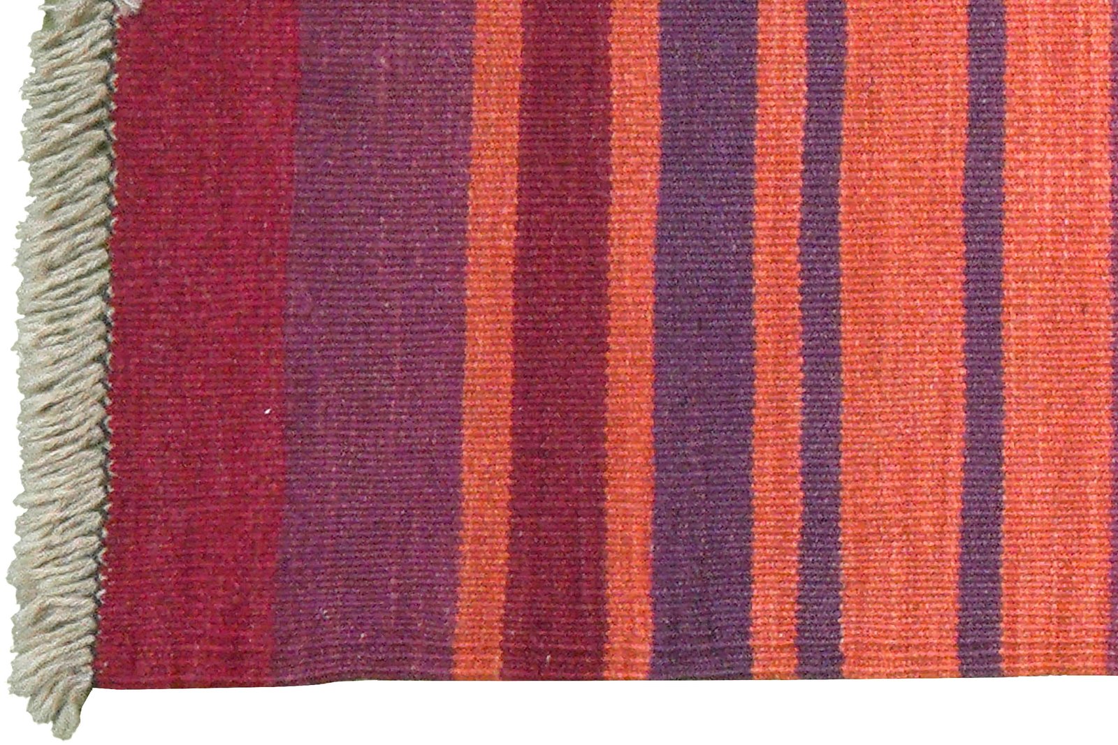 Kelim Gashgai — Handmade, 61x202 cm, Red, 100% Virgin Wool | View 3