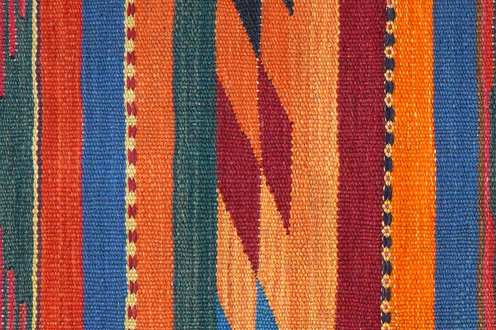 Kelim Gashgai — Handmade, 61x191 cm, Multicolor, 100% Virgin Wool | View 5