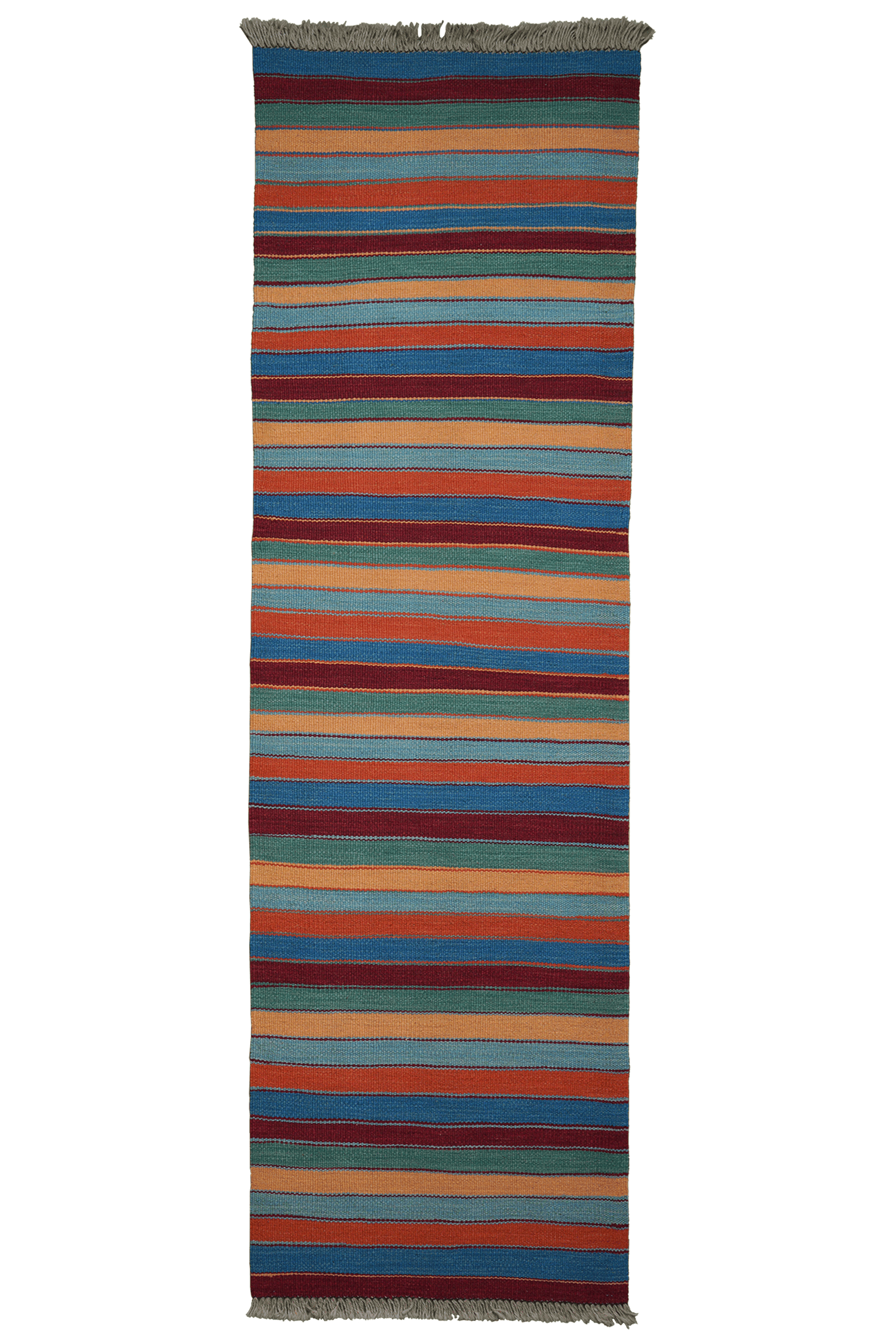 Kelim Gashgai — Handmade, 58x191 cm, Multicolor, 100% Virgin Wool | Main view